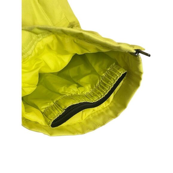 L.L. Bean Kids Cold Buster Snow Pants 12 Neon Lime Thinsulate Winter Warm School - Picture 4 of 11